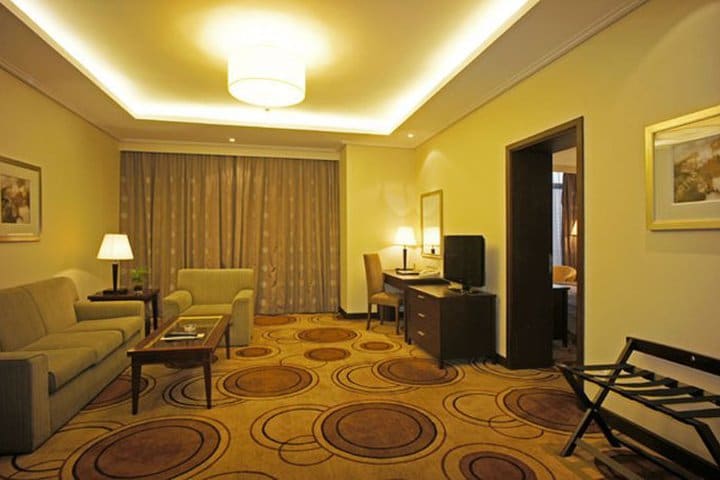 Business suite at the Xujiahui Park Hotel in Shanghai