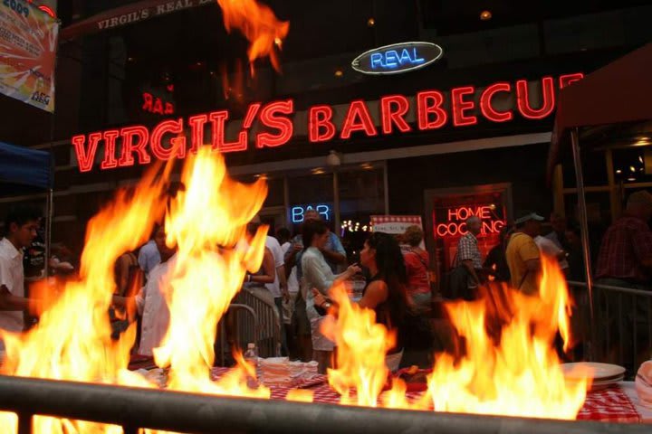 Virgil's Real Barbecue grill restaurant