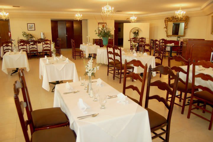 Alcatraces restaurant at the Real de Minas hotel in San Luis Potosi