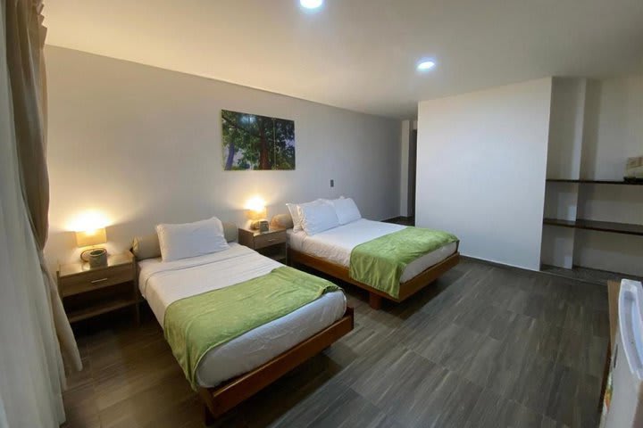 Habitación con dos camas