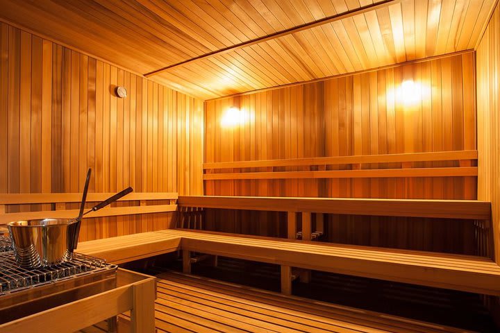 Sauna en el spa