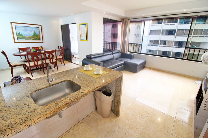 Cocina del apartamento CTG140A