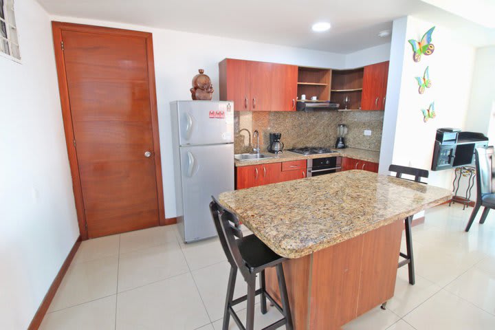 Cocina del apartamento premiun 3001