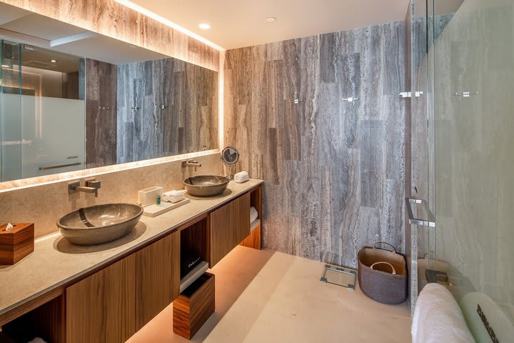 Bathroom in a villa