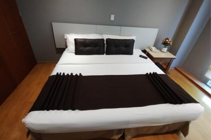 A king size bed