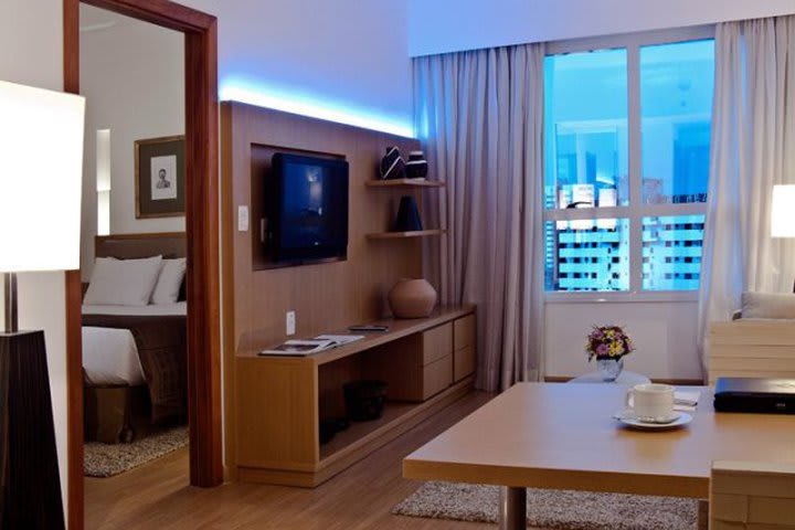 Executive suite at the Caesar Business Manaus hotel