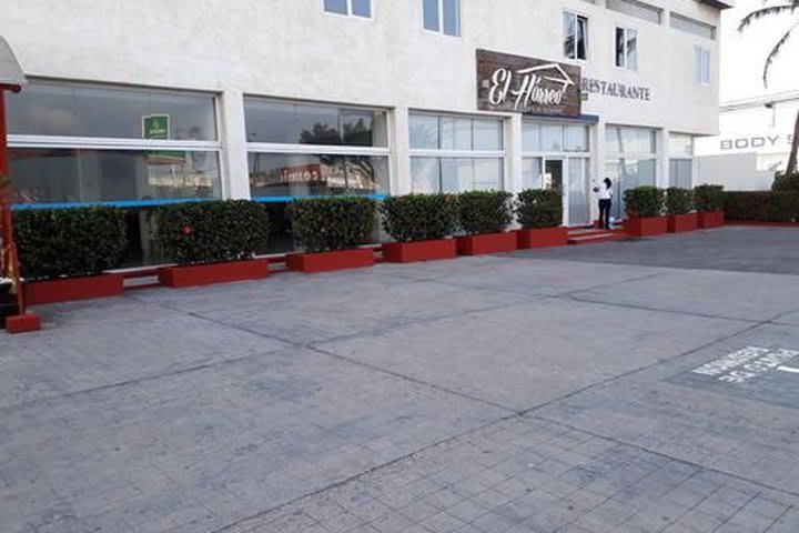 Estacionamiento del hotel