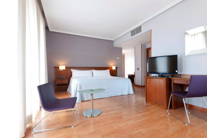 Habitación premium en el TRYP Cibeles Hotel en Madrid