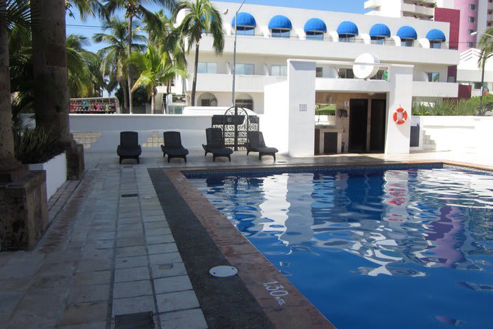 Vista de la piscina