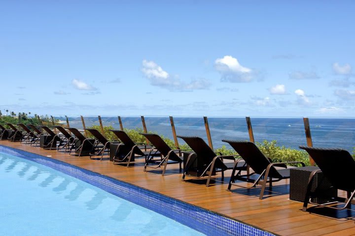 Pestana Bahia Lodge features two swimming pools