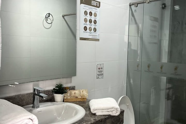 Baño privado con ducha