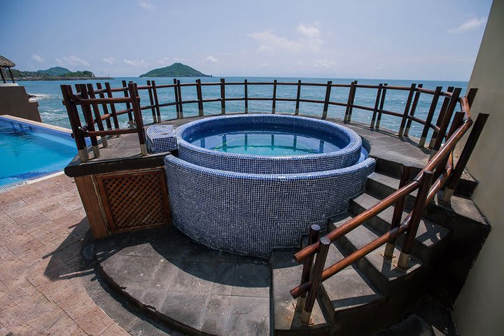 Vista del jacuzzi