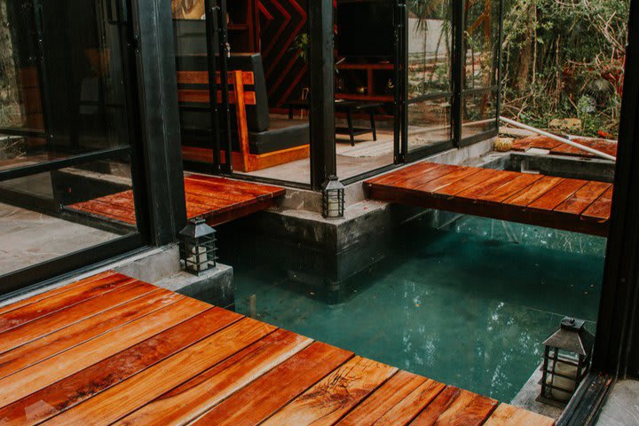 Piscina en la Casa Cruz