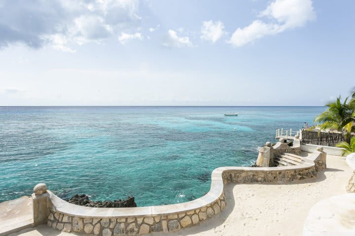 Vista al mar desde el hotel