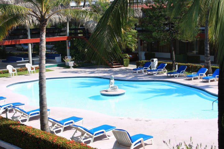 Pools area