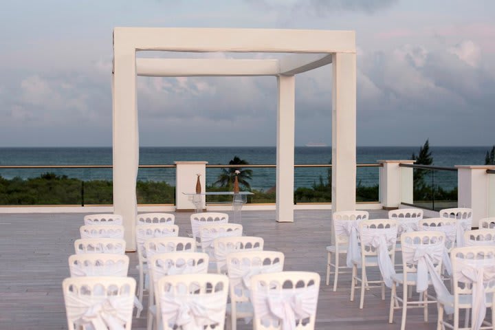 Área ideal para eventos frente al mar