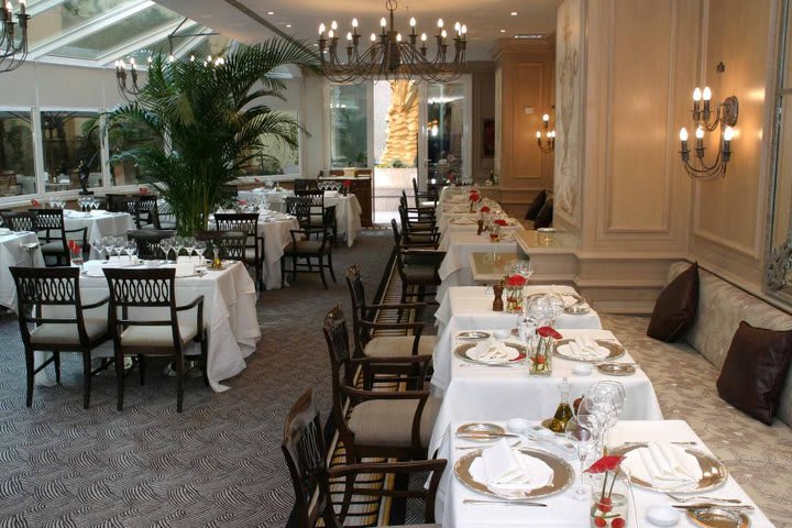 Restaurant of Mediterranean specialties at the InterContinental in Madrid