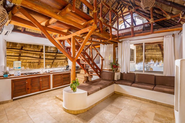 Kitchen in the Penthouse suite