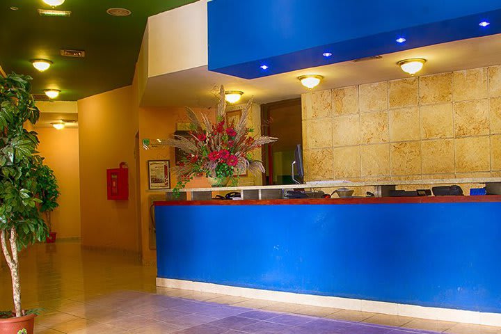 Recepción del hotel