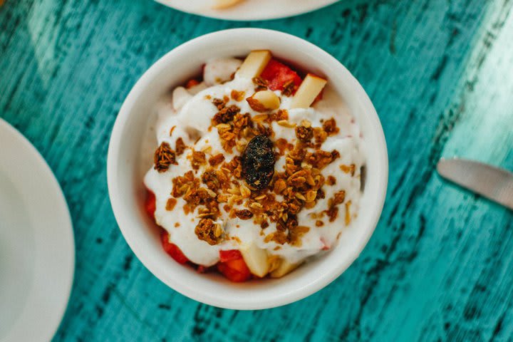 Alimentos en el desayuno