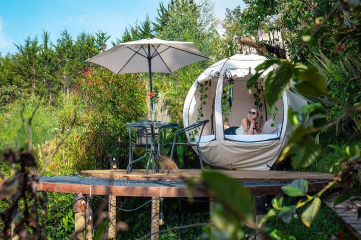 Glamping solo para adultos