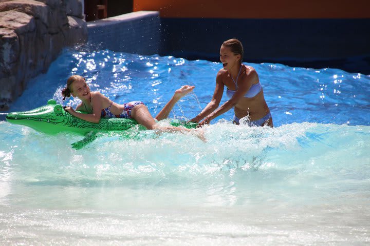 The hotel offers activities for the whole family