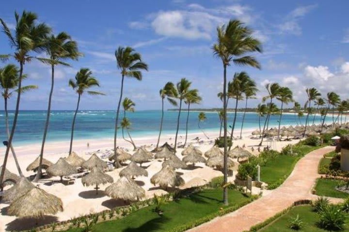 Las playas de Punta Cana son ideales para el descanso