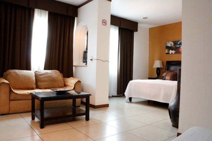 Las suites son ideales para familias