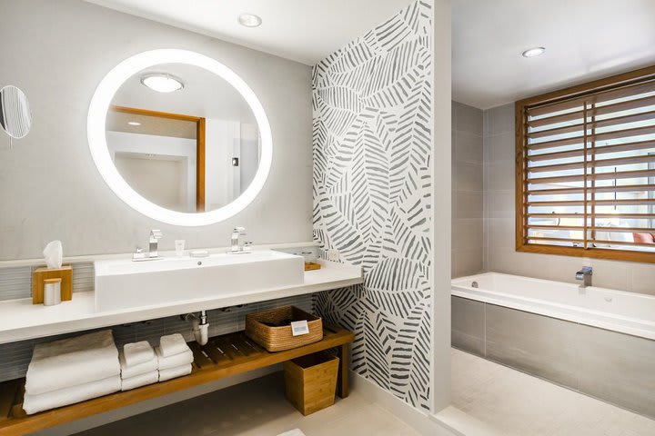 Bathroom of a junior suite