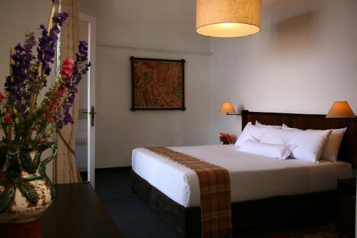 Guest room at the Casa Andina Premium Cusco hotel