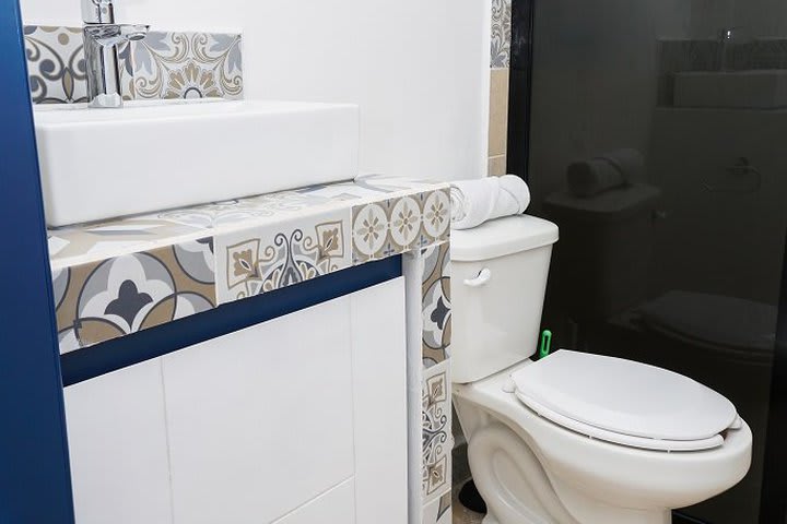 Baño privado con ducha