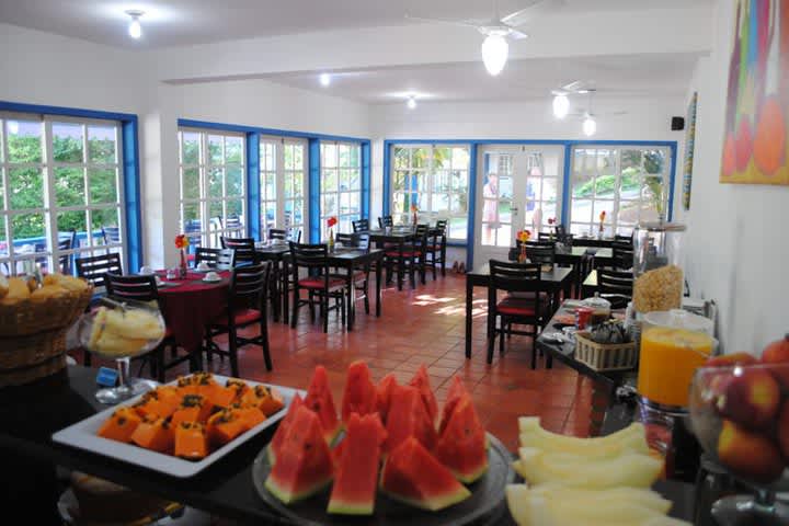 Pousada Miratlantico tiene salón de desayunos