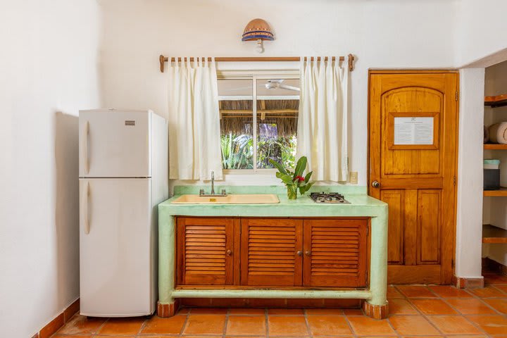 Kitchen in a double Master suite