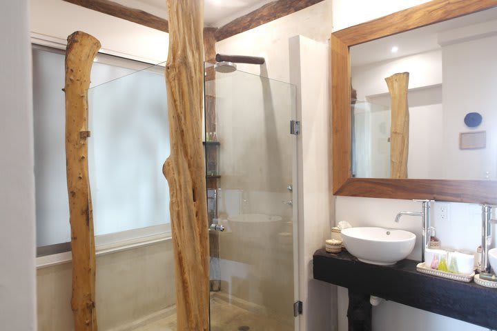 Baño privado con ducha