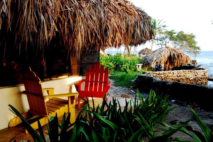 Terraza de un bungalow estándar