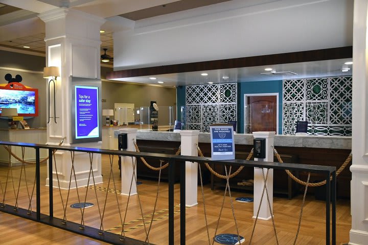 Front desk