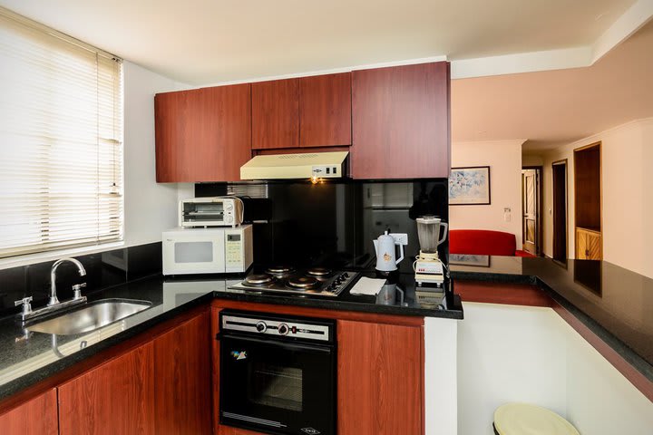 Kitchen in a superior apartment