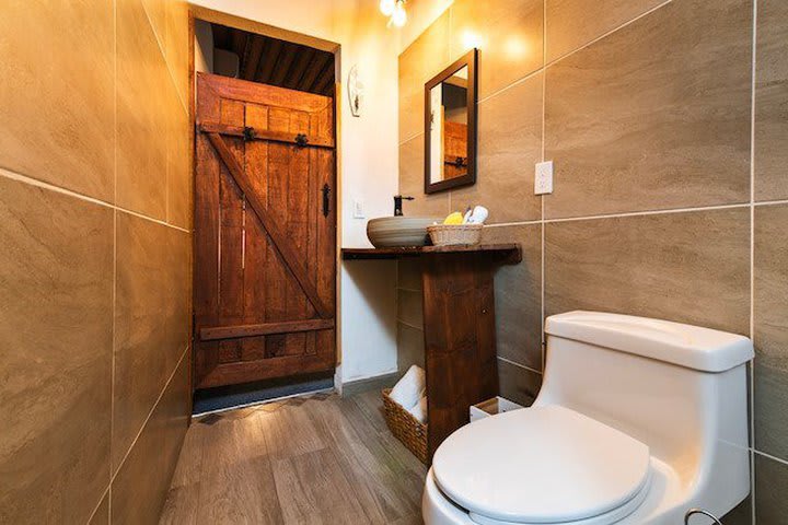 Baño privado de una habitación