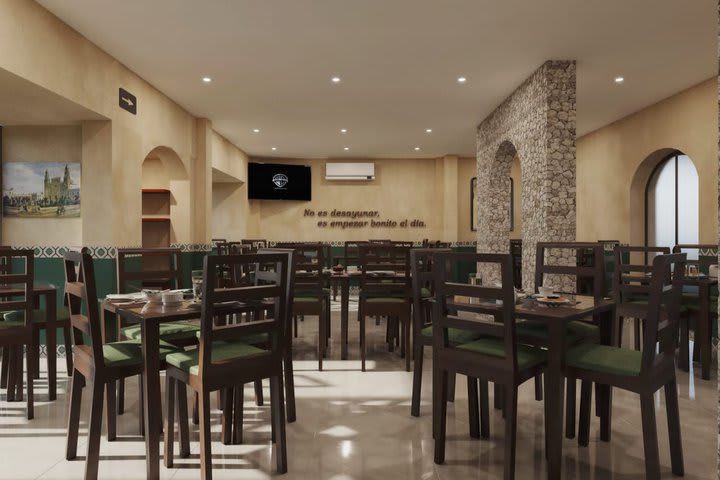 Interior del restaurante