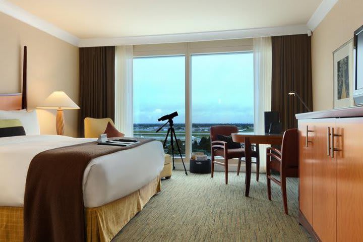 The Fairmont Vancouver Airport cuenta con 392 habitaciones