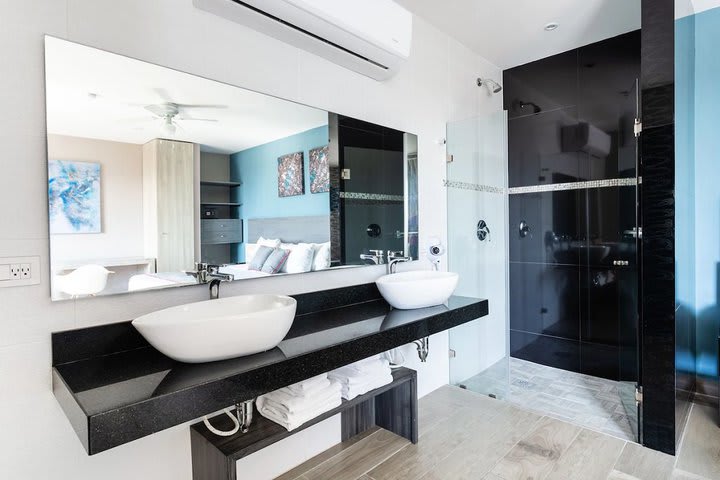 Baño privado de una habitación