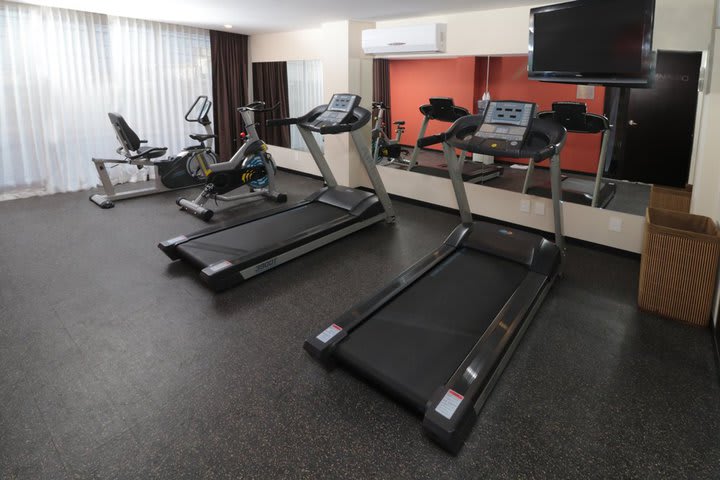 Small fitness center