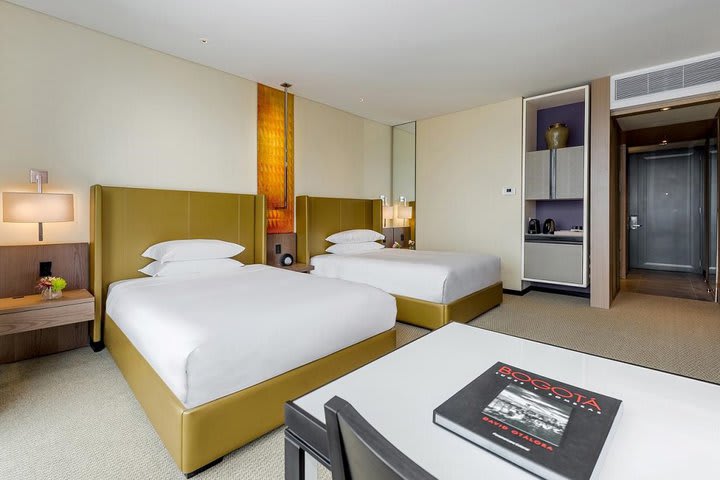 Guest rooms are fitted with work desk (computer-generated image)