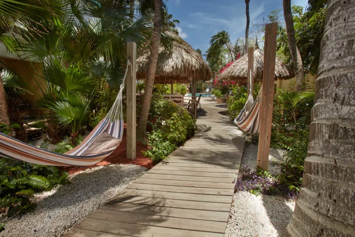 Hammocks area