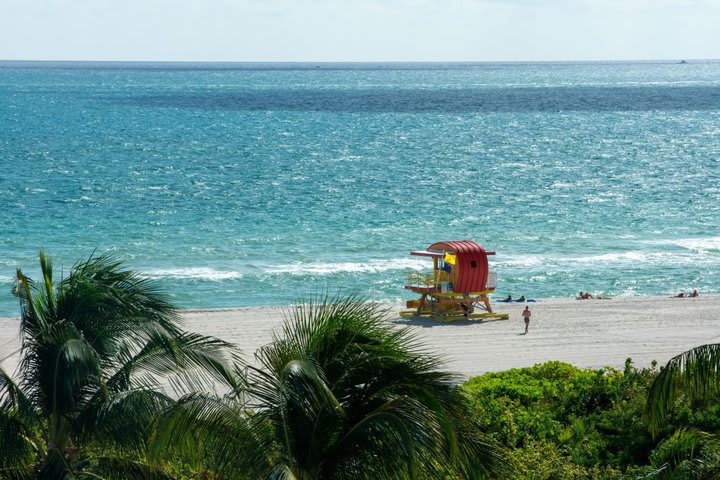 Vista del mar desde la propiedad