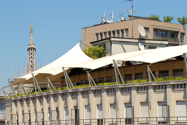 Hotel Dei Cavalieri Duomo en Milán tiene una arquitectura en forma de arco