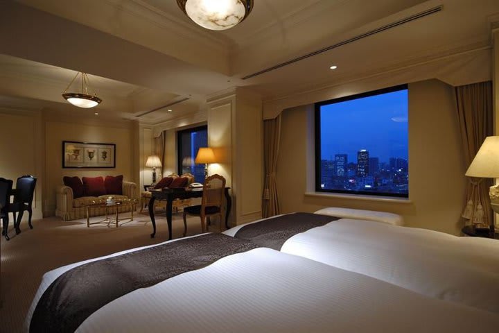 Junior suite at the Dai-ichi hotel in Minato ward in Tokyo