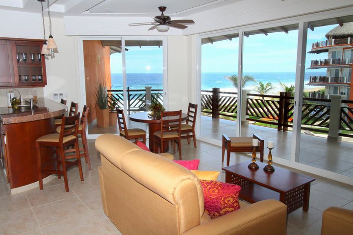 Hay suites con vista al mar