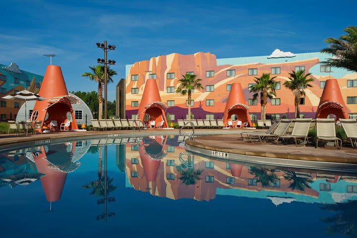 The hotel has 3 swimming pools