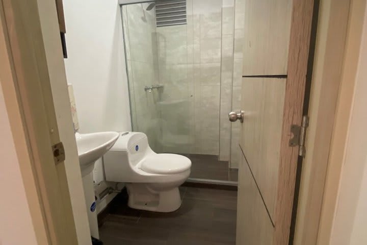 Baño privado con ducha